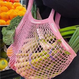 Glossier limited edition market bag